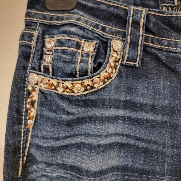 Miss Me Signature Boot Cut Jeans Size 26 - Picture 8 of 12